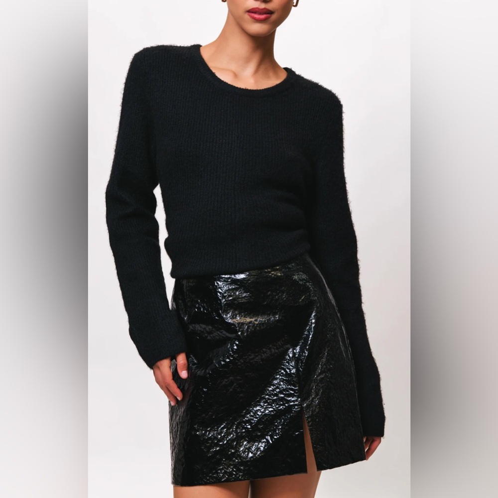 Hutch Sherry Fitted Mini Skirt with Slit